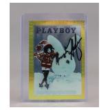 1966 Playboy Card Signed Hugh Hefner