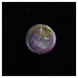 2.70ct Natural Round Star Ruby w/ Jewel Appraisal