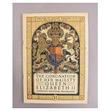 1953 Offical Coronation of Queen Elizabeth II Book