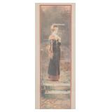 British Framed Print on Paper by Marcus Stone
