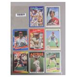 Vintage MLB Legend Dickie Thon Card Set