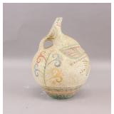 Cyprus Pottery Vessel Signed P. Vaglis
