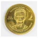2002 Paul Kariya Olympic Team Canadian Coin