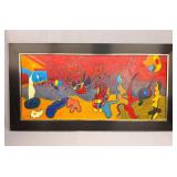 OOC Signed Joan Miro w/ Miro Fundacion '1970