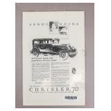 1926 Chrysler 70 Magazine Advertisement