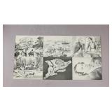Vintage Canada History Postcards 6pc