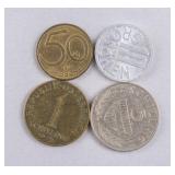 1960s - 70s Austria Coins 4pc