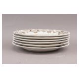 Double Phoenix Nikko Japan Porcelain Plates 6pc