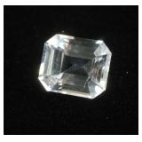 5.95ct Octagon Aquamarine w/ Appraisal $7410 Cad