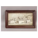 17c Old Pencil on Paper Crystal Palace