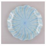 Vintage Murano Venetian Art Glass Plate