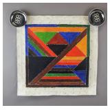 Indian Acrylic on Canvas Signed S. H. Raza '1996