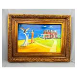 OOC Signed Gertrude Abercrombie '53 Galeries A.A.A