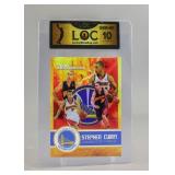 2009 Gold Rookie Card Stephen Curry LOC 10