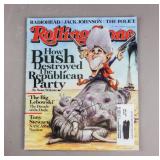 2008 Rolling stone Magazine Signed Tony Steward