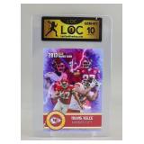 2013 Gold Rookie Card Travis Kelce LOC