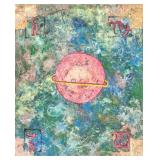 Swedish Mixed Media Signed Hilma af Klint A17