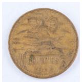 1944 Mexico 20 Centavos Coin