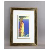 French Lithograph on Paper by Emile Bellet