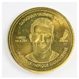 2002 Owen Nolan Canadian Olympic Team Coin