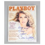 1981 Playboy Magazine Signed Terri Welles w/ COA