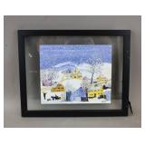 Oil on Paper Signed Grandma Moses w/ Cert 