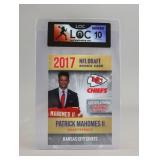 2017 NFL Draft Rookie Patrick Mahomes II LOC 10