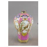 Chinese Enamel Pink Porcelain Vase Yongzheng Mark