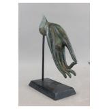 Chinese Bronze Buddha Hand Sculpture