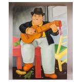 Colombian OOC Signed Botero Ministerio de Cultura