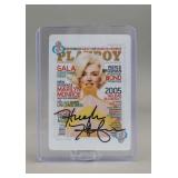 2005 Playboy Card Signed Hugh Hefner