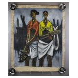 Indian Oil on Canvas Signed B. Prabha