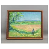 Canadian Oil on Canvas Signed Warren Reynolds