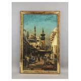 European Oil on Canvas Signed A. F. Korin