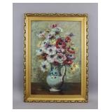Swiss Oil on Canvas Signed Marcel de Chollet
