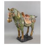 Chinese Tang Style Porcelain Horse