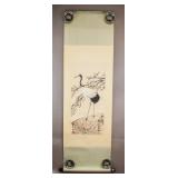 Chinese Watercolor on Paper Sgd Qi Baishi w/ Seals