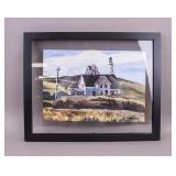 Oil on Paper Signed Edward Hopper w/ Cert 