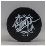 NHL Puck Signed Steve Yzerman