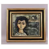 Italian Oil on Canvas Attr. Enrico Campagnola