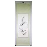 Chinese Watercolour on Paper Signed Qi Baishi