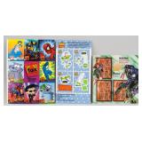 Skybox 8 Sheet of 1995 Comic Advertising Cards