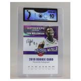 2019 Zion Williamson Facsimile Rookie Card LOC 10