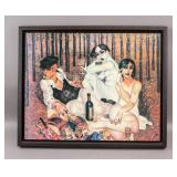 Brazilian Giclee on Board by Juarez Machado 
