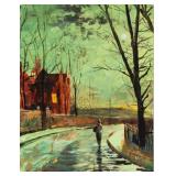 Mixed Media on Paper Signed John Atkinson Grimshaw