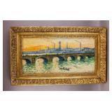OOC Signed Claude Monet Bernheim Jeune & C