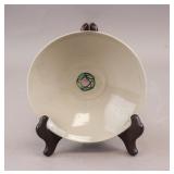 Chinese Famille Rose Porcelain Plate Tongzhi Mark