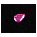 1.65ct Pear Cut Ruby w/ GEMS Appraisal $600 CAD