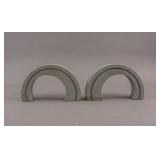 Chinese Architectural Arch-form Bookends 2pc