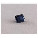 1.35ct Blue Sapphire w/ GEMS Appraisal $150 CAD